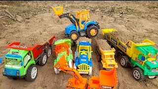 Jcb video tractor 🚜 and dampar video 📹 toy video [upl. by Leinaj701]