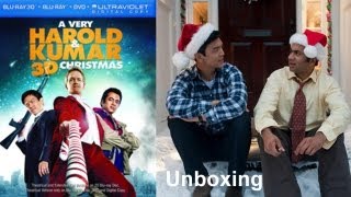 A Very Harold amp Kumar 3D Christmas BlurayDVD Unboxing  2011 [upl. by Faulkner]