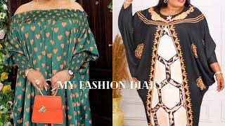 Latest chiffon Boubou and kaftan dress styles for stylish ladies African fashion styles for women [upl. by Rehpotsirahc]