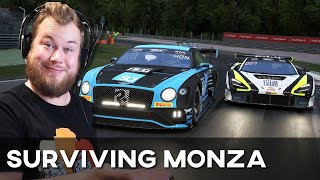 Surviving Monza On Assetto Corsa Competizione Public Lobby [upl. by Negroj]