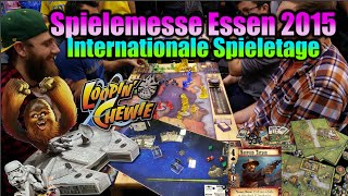 Spielemesse Essen 2015  Brettspiele amp Games auf der Spiel15 [upl. by Ashley]