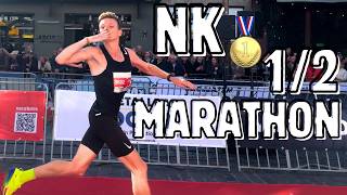 🏆 Nederlands Kampioen 35 Halve Marathon Singelloop Breda 🔥 [upl. by Cacie]