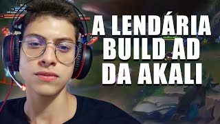 FIZ A LENDÁRIA BUILD AD DA AKALI  NAGASAWA [upl. by Llenet]