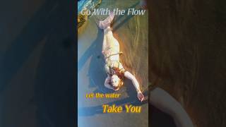 Go with the flow mermaid edition gowiththeflow water flow beach mermaid shorts shortvideo [upl. by Yrrab107]