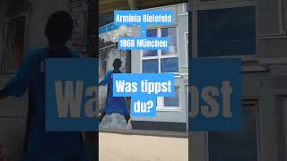 Arminia Bielefeld  TSV 1860 München  Mein Tipp  Heimsieg [upl. by Nevanod]