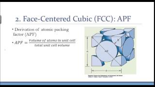 Face Centered Cubic FCC amp VESTA  Part 1 [upl. by Aden]