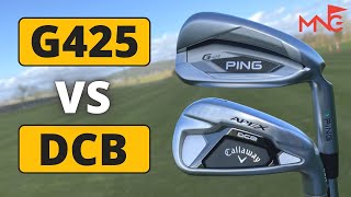 FORGED OR NON FORGED IN A GAME IMPROVEMENT IRON Ping G425 vs Callaway Apex DCB [upl. by Asteria]