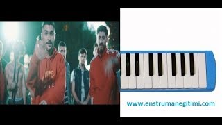 Melodika Eğitimi  Canbay ve Wolker Elbet Bir Gün Melodika Cover [upl. by Rinum]