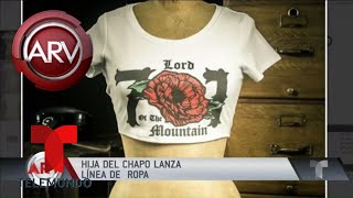 Hija de El Chapo Guzmán lanza línea de ropa  Al Rojo Vivo  Telemundo [upl. by Perrins]