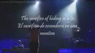 Linkin Park  Pushing Me Away Piano amp lyric [upl. by Kcirdahs]