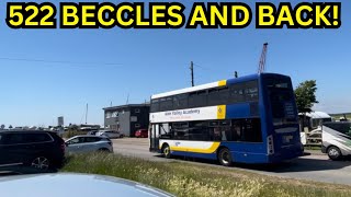 522 BECCLES TO ALDEBURGH  CB [upl. by Ilrebmyk]