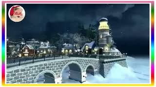 Childrens Christmas Songs With Magical Village Ambiance [upl. by Adolphe]