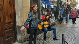 Flamenco en la calle Cádiz [upl. by Algar]