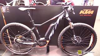 2018 KTM Macina Action 292 Electric Bike  Walkaround  2017 Eurobike [upl. by Cutter452]