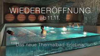 Das neue ThermalbadErlebnis im Hürlimannbad amp Spa Zürich [upl. by Nilyad]