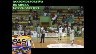 LIGA NACIONAL BALONCESTO PLEITO JUEGO METROS VS COCOLOS SAN PEDRO 21 7 2013 [upl. by Perri]