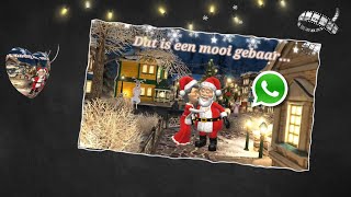 Kerstgroet via Whatsapp nieuwjaarswens messenger [upl. by Cecile316]