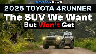 2025 Toyota 4Runner  Insane SUV But Not For India [upl. by Albur]