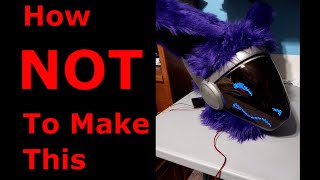 How NOT To Make A Protogen Head what I did wrong [upl. by Ardie]