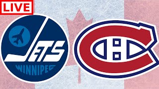 JETS VS HABS LIVE STREAM  2021 NHL SEASON  NHL Watch Party Winnipeg Jets  Montreal Canadians [upl. by Uht]