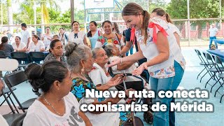 🚌CIRCUITO COMISARÍAS llega al SUR de MÉRIDA 👍  Cecilia Patrón [upl. by Icnan437]