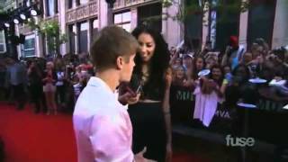 Justin Bieber amp Selena Gomez  MMVA [upl. by Ahon207]