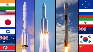 Rocket Launch Countdown Compilation Different Languages [upl. by Wendelina387]