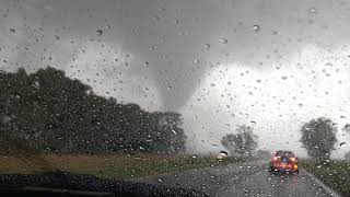 Tornado entre Ayacucho y Balcarce provincia de buenos aires [upl. by Aikat]