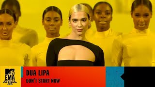 Dua Lipa  Dont Start Now Live at the MTV EMAs 2019 [upl. by Karen]