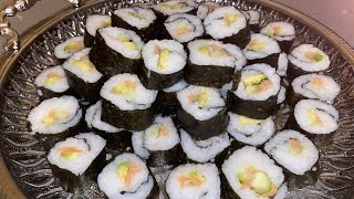 recette des sushis facile et rapide [upl. by Aikemal236]