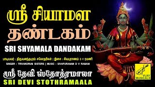 ஸ்ரீ சியாமள தண்டகம்  Sri Shyamala Dandakam  Sri Devi Stothramaala  Vijay Musicals [upl. by Platt]