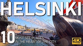 HELSINKI  10 Must See Places [upl. by Irmina]