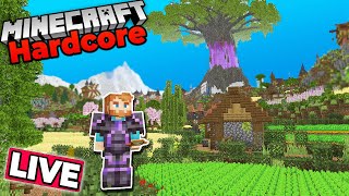 Lets Build a HOUSE in HARDCORE MINECRAFT 120  Survival Lets Play [upl. by Retsof]