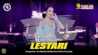 Rina Aditama  Lestari  Official Music Live [upl. by Rimas]