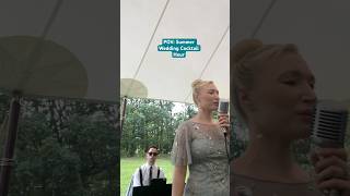 A hot outdoor wedding day calls for a cool cocktail soundtrack wedding shorts cocktailmusic [upl. by Nesnej]