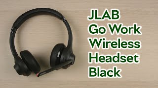 Розпаковка JLAB Go Work Wireless Headset Black [upl. by Esiole858]