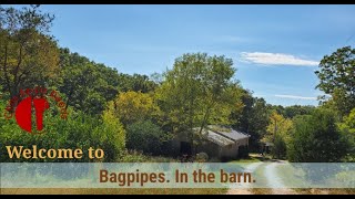 Bagpipes In the Barn Episode 12  Pibroch of Donald Dho variations [upl. by Wesla]