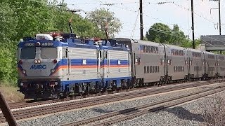 🚄🚅 Amtrak amp MARC Trains Through Harmans Maryland [upl. by Gilus587]