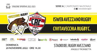 SERIE A  ISWEB Avezzano Rugby vs Civitavecchia Rugby [upl. by Reppep]