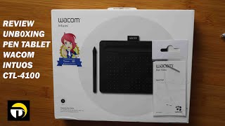 Review dan Unboxing Wacom Intuos CTL4100 [upl. by Niffirg]