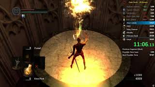 Dark Souls All Bosses Speedrun World Record in 5839 IGT [upl. by Arutak]