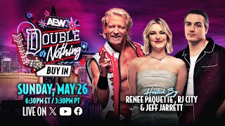 The BUY IN AEW Double or Nothing Pre Show  LIVE Sunday May 26 630pm ET  330pm PT [upl. by Reamonn915]