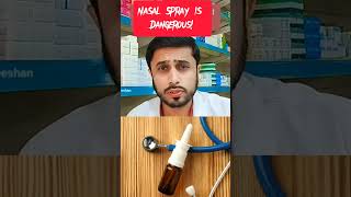 Is Nasal Spray Bad for You  Nose Spray Side Effects healthtips nasalspray medicationsafety [upl. by Ottinger]