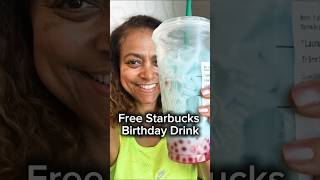 Free Starbucks Birthday Drink birthdayfreebies starbucks itsmybirthday [upl. by Bosch]