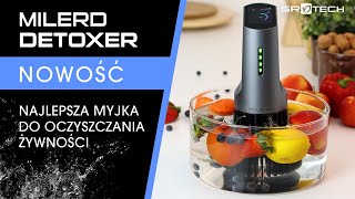 Milerd Detoxer  myjka do oczyszczania żywności myjka ozonowo ultradźwiękowa [upl. by Orna653]