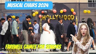 Musical Chairs Song with games and activity with our Best Students [upl. by Lecia693]