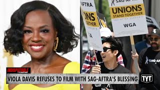 Viola Davis REFUSES To Film Even With Unions Blessing [upl. by Nolava]