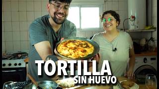 HACEMOS TORTILLA Rellena SIN HUEVO [upl. by Sclar]