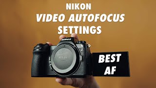 BEST Video Autofocus Settings For Nikon Cameras Z6iii Z8 Z9 AF [upl. by Ahsaercal658]