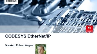 CODESYS Webinar EtherNetIP [upl. by Aztiley]